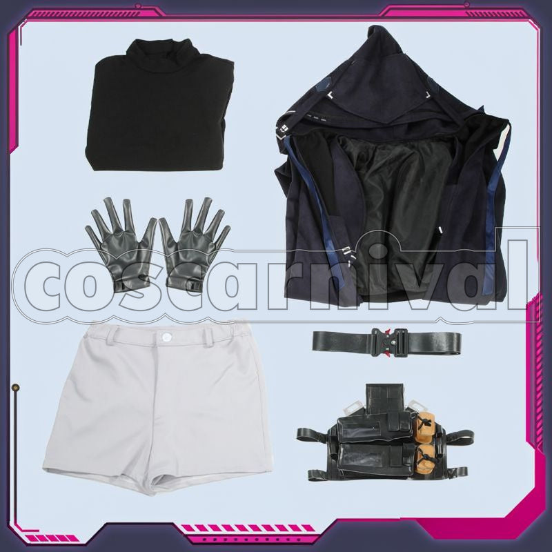VICTORY: NIKKE D Cosplay cosplay costume from GODDESS OF, set view