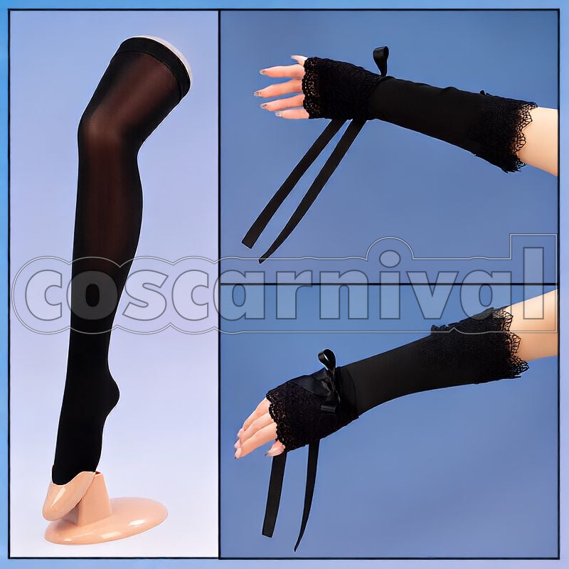 VICTORY: NIKKE Liberalio Dreaming Lake Cosplay cosplay costume from GODDESS OF, accessory set view