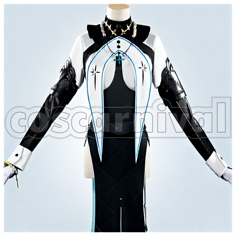 VICTORY: NIKKE Rapunzel Pure Grace Cosplay cosplay costume from GODDESS OF, front view 1