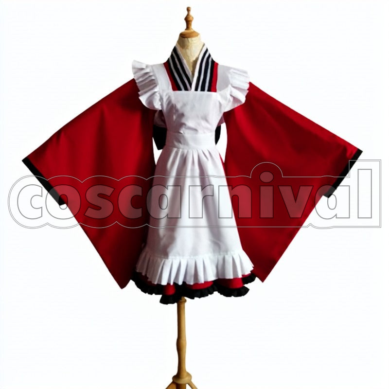 Tama cosplay costume from Gugure! Kokkuri-san, front view