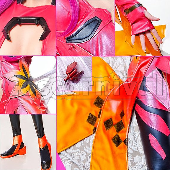 Funeral Parlor Inori Yuzuriha Deluxe Set cosplay costume from Guilty Crown, detail-2