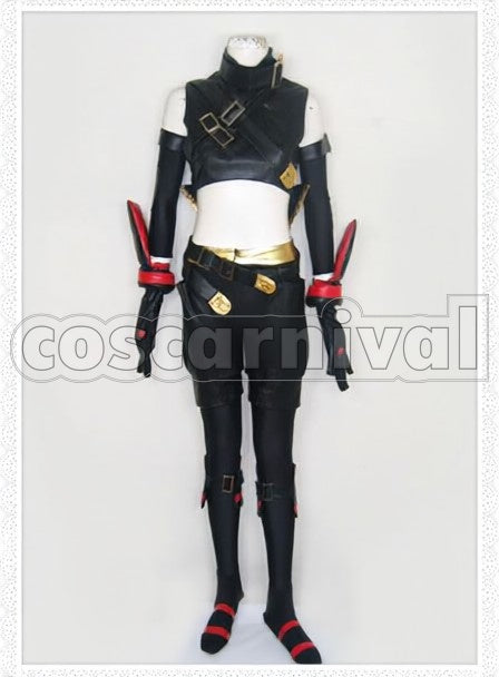 Haseo cosplay costume from .hack//Roots, front view