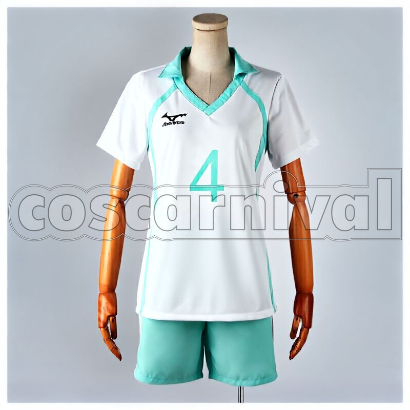 Johsai High Hajime Iwaizumi Uniform Custom Jersey Number Cosplay cosplay costume from Haikyu!! Aoba, front view 1