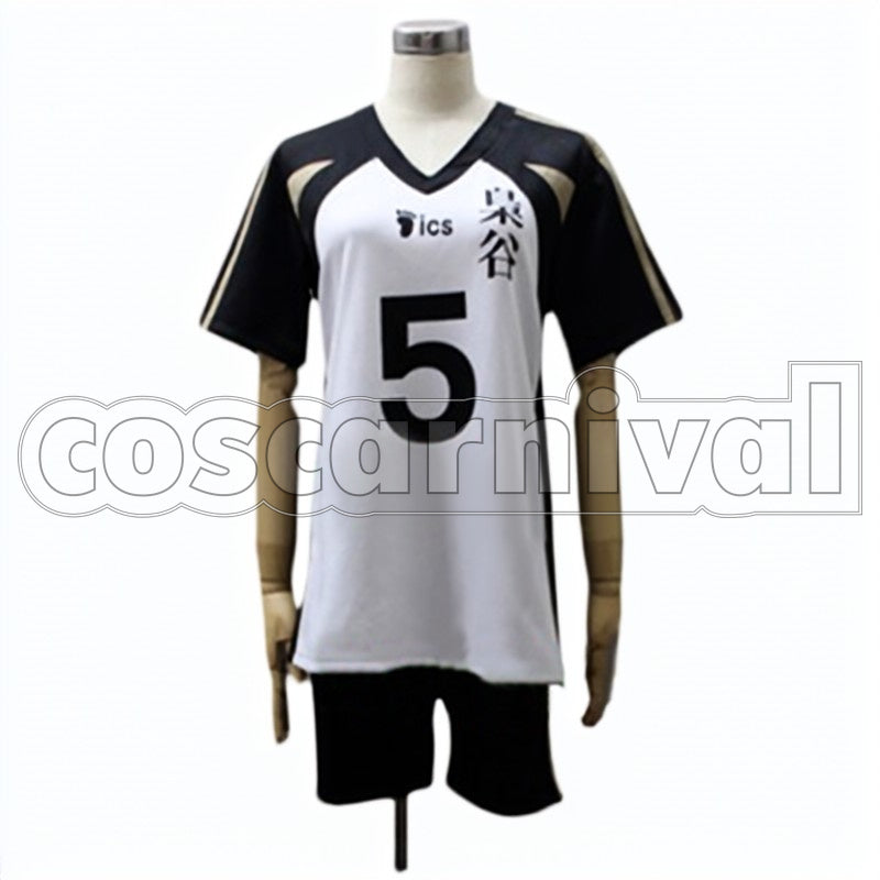 Keiji Akaashi cosplay costume from Haikyu!!, front view