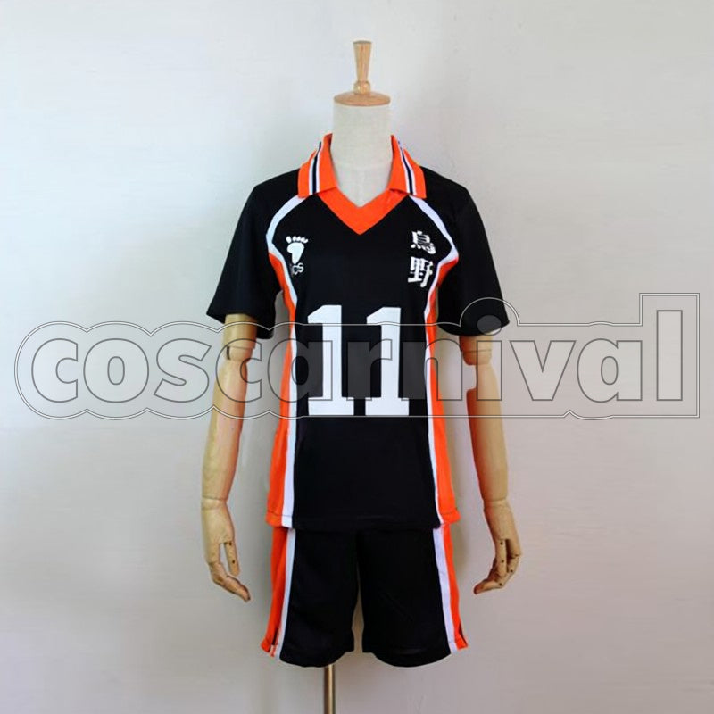 Kei Tsukishima cosplay costume from Haikyu!!, front view