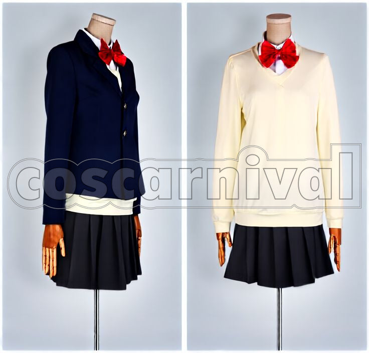 Shimizu Girls' School Uniform Cosplay cosplay costume from Haikyu!! Kiyoko, front view 2