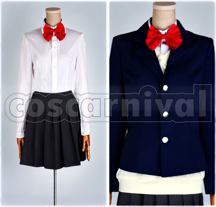 Shimizu Girls' School Uniform Cosplay cosplay costume from Haikyu!! Kiyoko, front view 3