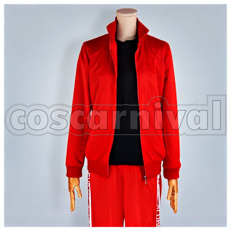 High Tetsuro Kuroo Jersey Cosplay cosplay costume from Haikyu!! Nekoma, front view 1