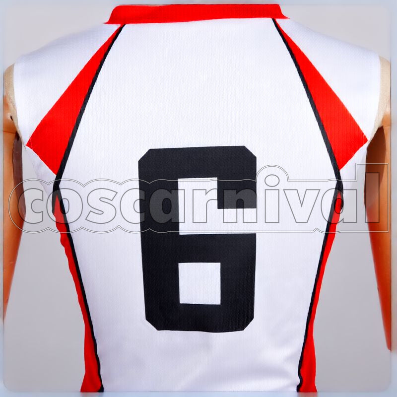 Girls' High Kanoka Amanai Uniform Cosplay cosplay costume from Haikyu!! Niiyama, detail-2