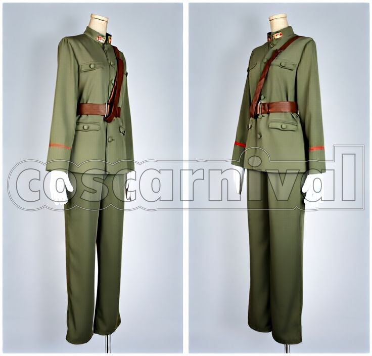 Dogs of the East Genpachi Inukai Cosplay cosplay costume from Hakkenden: Eight, front view 2