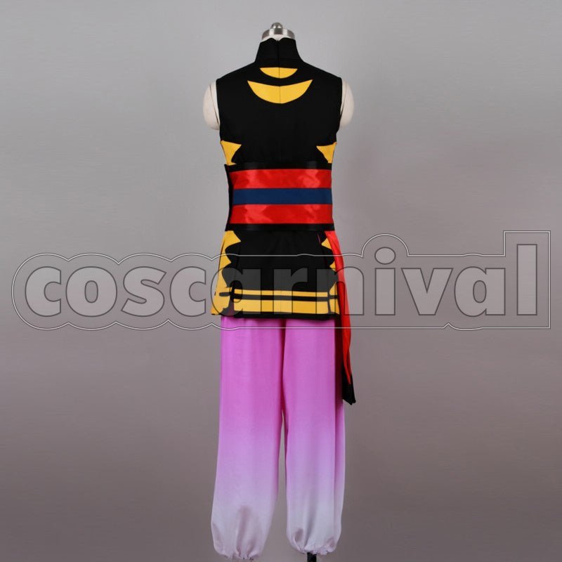 Heisuke Todo cosplay costume from Hakuoki 2010 Calendar, back view