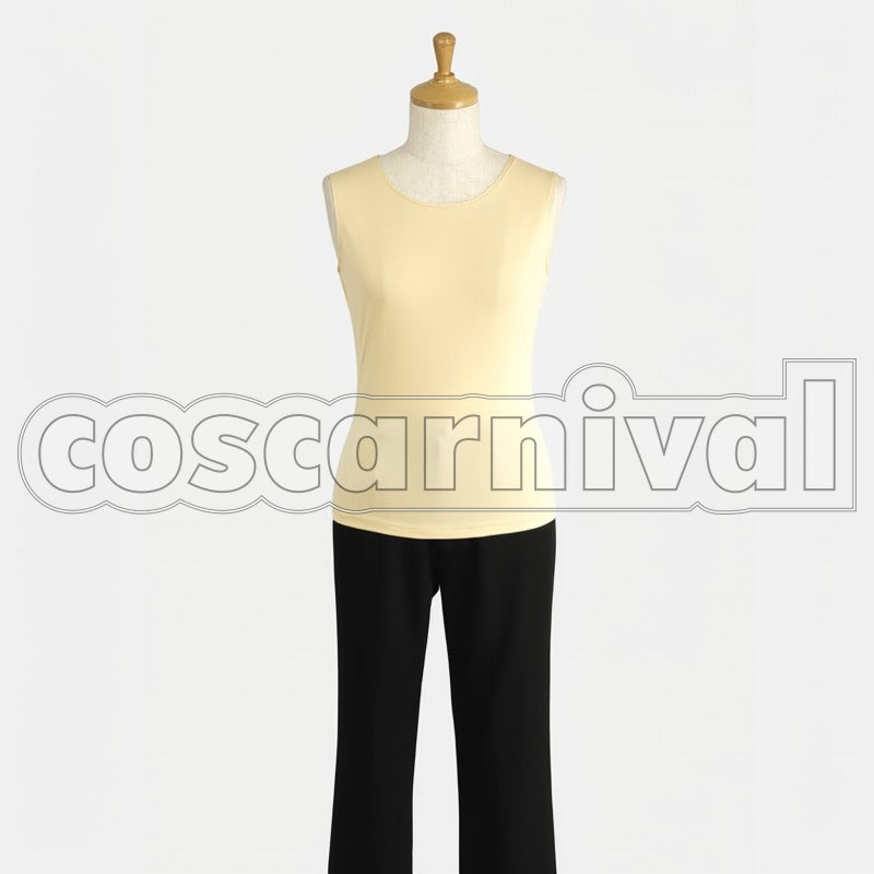 Okita Souji cosplay costume from Hakuoki 2010 Calendar, front view 2