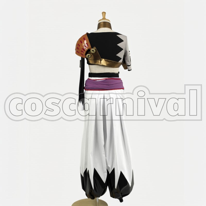 Sanosuke Harada cosplay costume from Hakuoki 2010 Calendar, back view