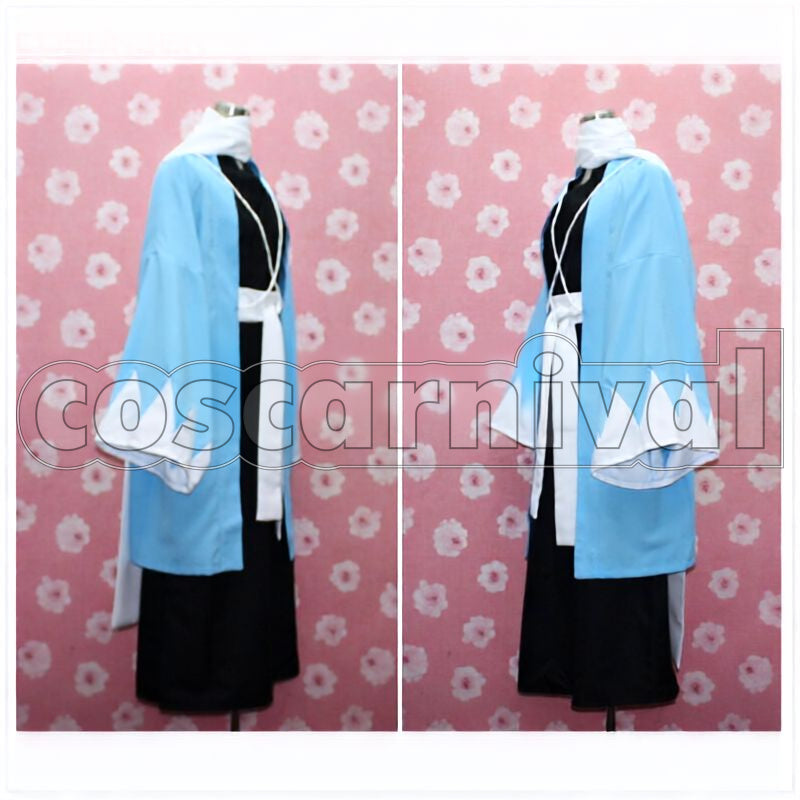 Saito Shinsengumi Uniform Original Work Version Cosplay cosplay costume from Hakuoki Hajime, side view