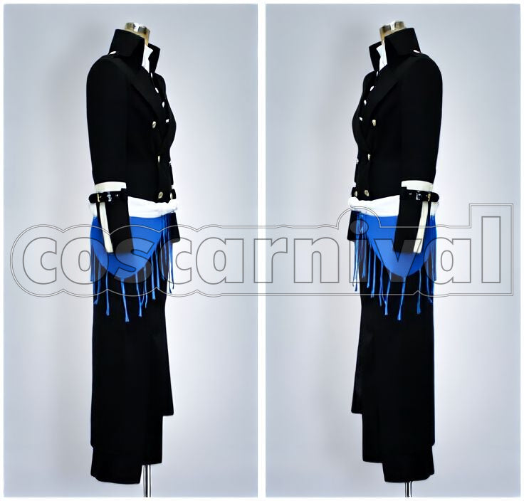 Saito Western-Style Outfit Set Cosplay cosplay costume from Hakuoki Hajime, side view