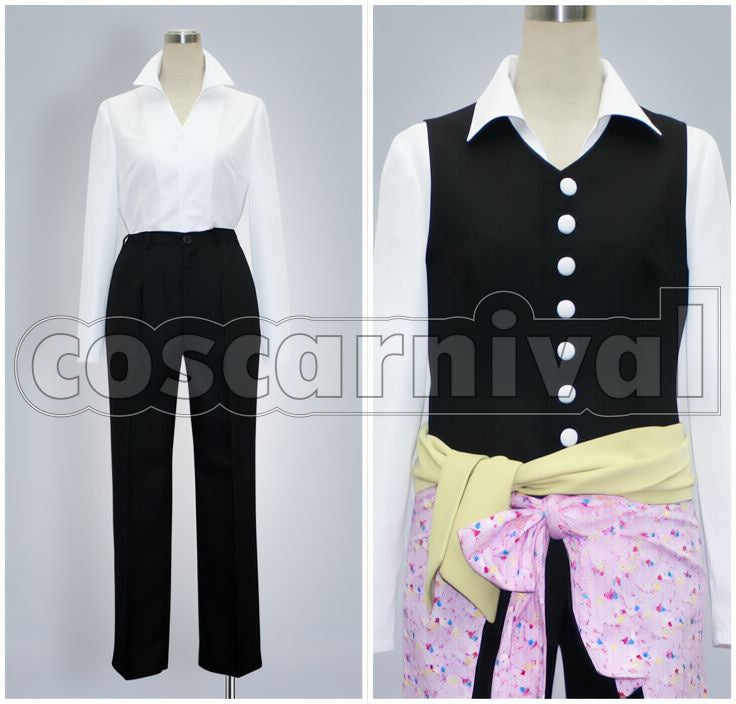 Toudou Western-Style Outfit Set Cosplay cosplay costume from Hakuoki Heisuke, front view 3