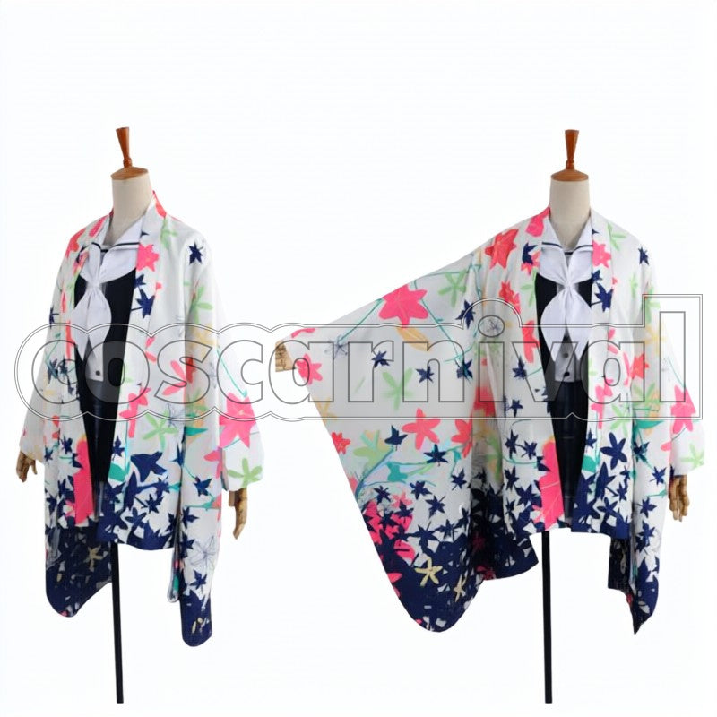 Tami Nishimikado Yosakoi Dance Haori cosplay costume from Hanayamata, front view 2