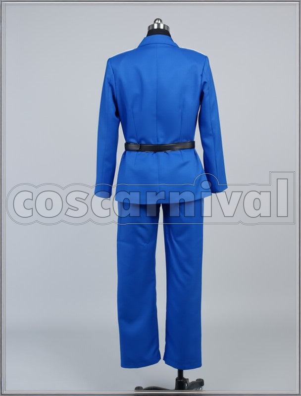 Italian Military cosplay costume from Hetalia: Axis Powers, back view