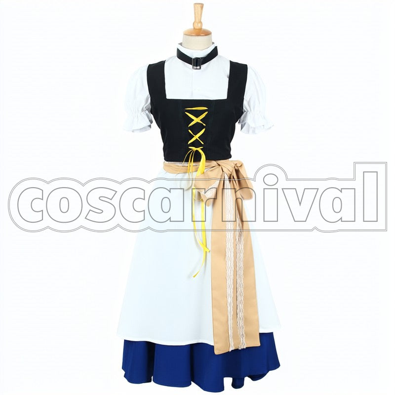 Liechtenstein cosplay costume from Axis Powers Hetalia, front view