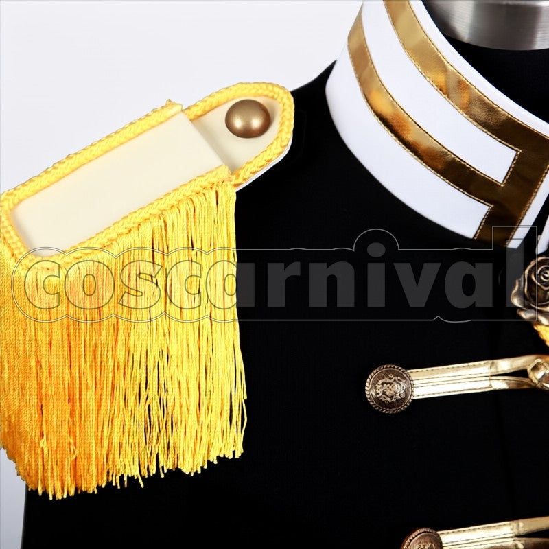 Japan Black Military cosplay costume from Hetalia: Axis Powers, detail-3