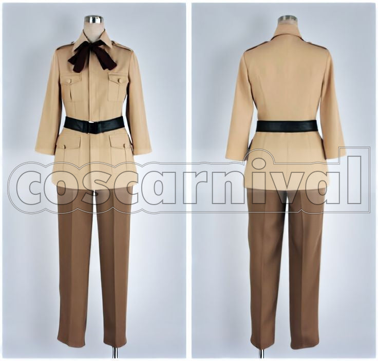 Powers Spain (Antonio Fernández Carriedo) Military Uniform Cosplay cosplay costume from Hetalia: Axis, detail-1