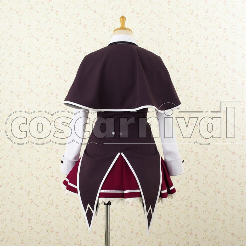 DxD Rias Gremory cosplay costume from High School, back view