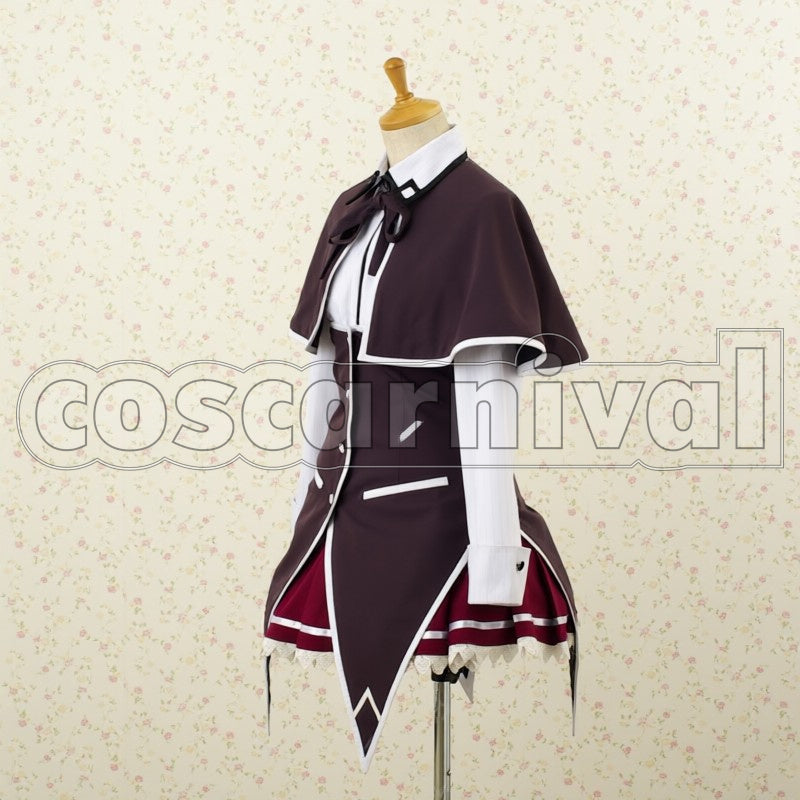 DxD Rias Gremory cosplay costume from High School, side view