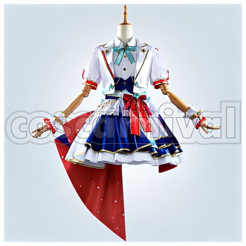Haato 4th fes. Our Bright Parade Bright Costume Cosplay cosplay costume from hololive Akai, front view 1