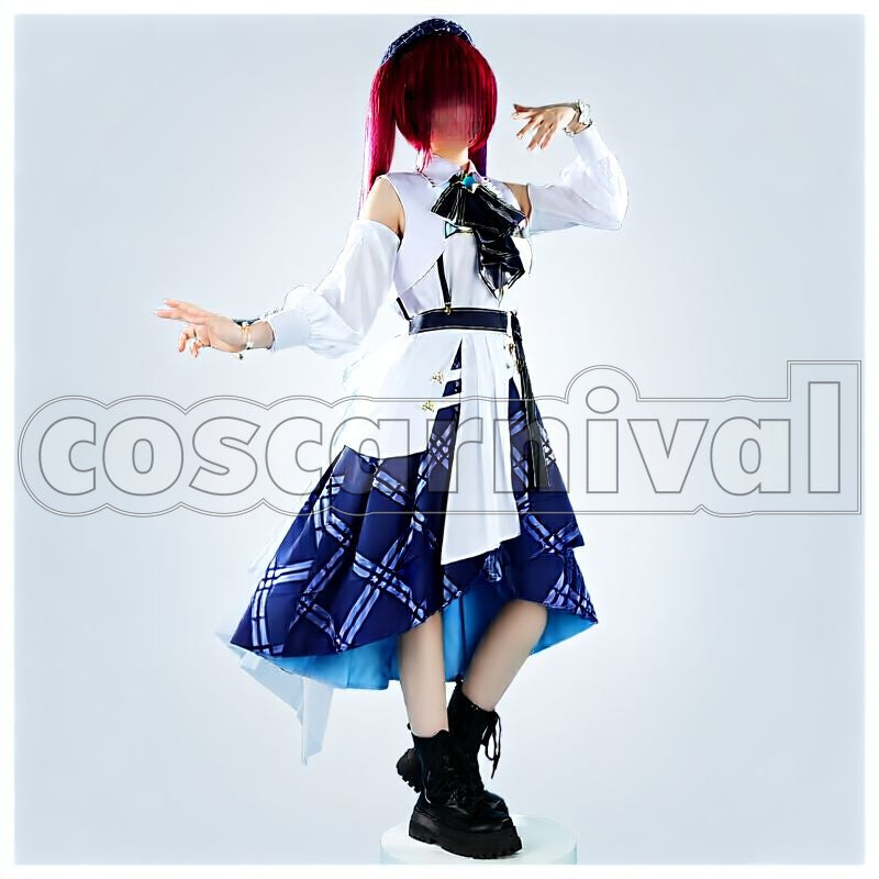 Journey 1st Live "Yoake no Uta" All Members Cosplay cosplay costume from hololive Blue, detail 1 view 1