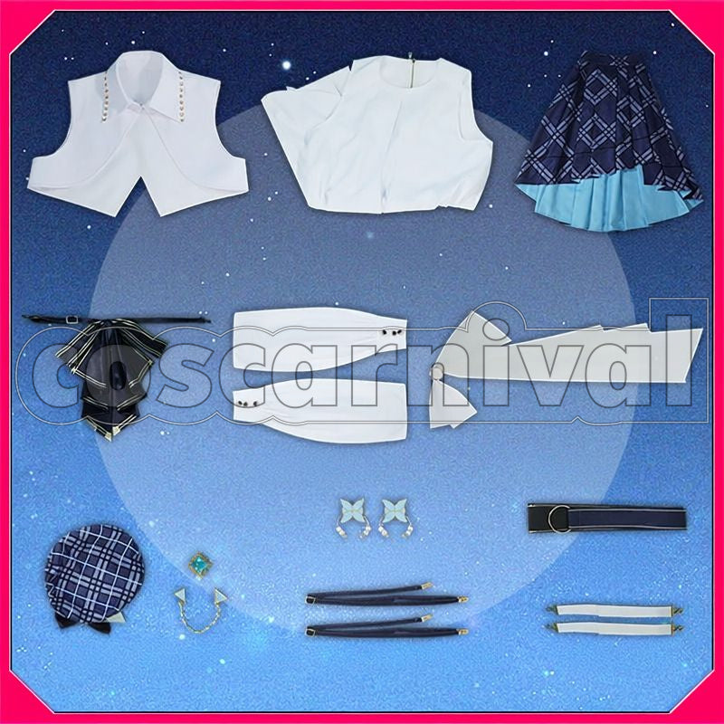 Journey 1st Live "Yoake no Uta" All Members Cosplay cosplay costume from hololive Blue, set view
