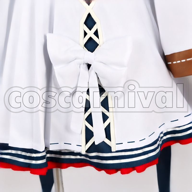 Shiranui Flare New Visual Cosplay cosplay costume from Hololive Fantasy, detail-4