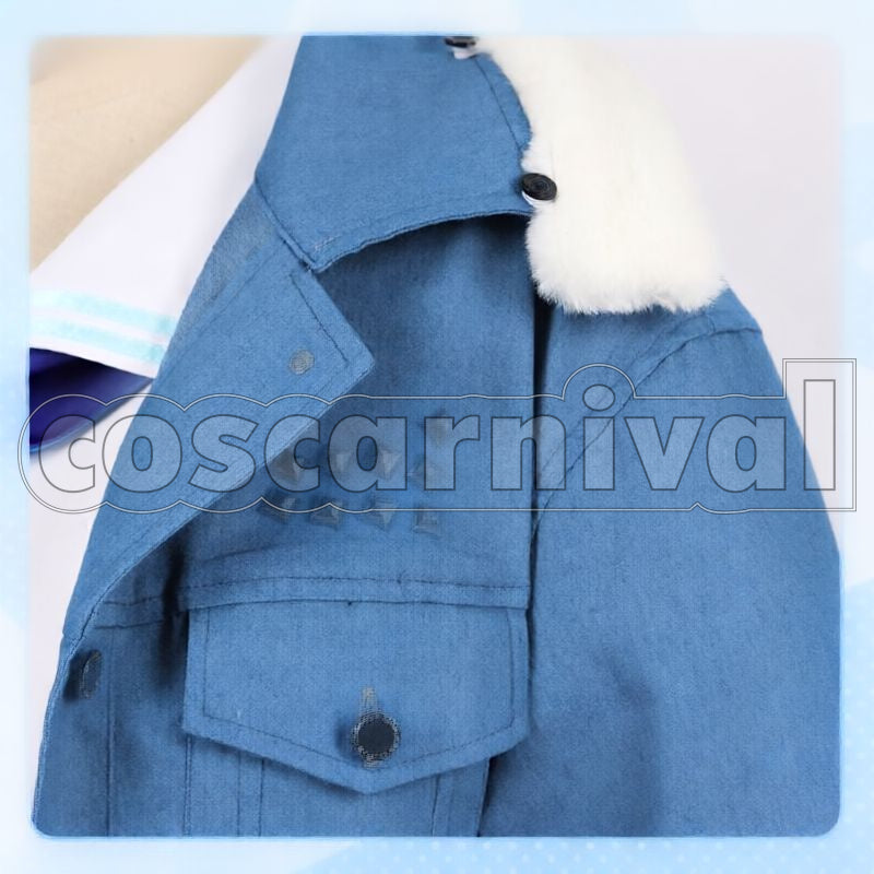 Usada Pekora New Outfit Sailor Uniform Cosplay cosplay costume from Hololive Fantasy, detail-1
