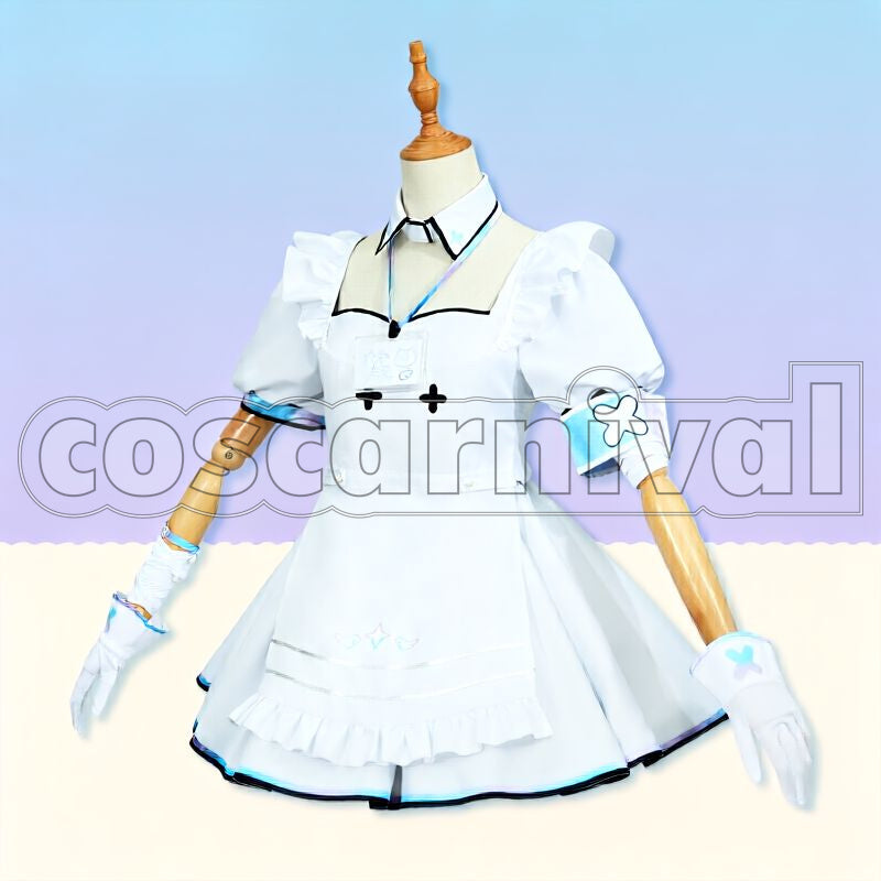 Amane Kanata Nurse Uniform Cosplay cosplay costume from hololive holoForce, front view 3