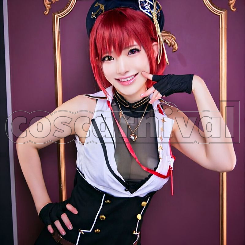Marine New Outfit Cosplay cosplay costume from hololive Houshou, detail-5