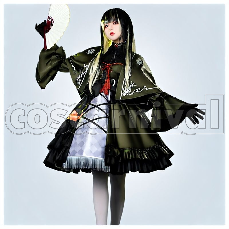 Raden With Haori Cosplay cosplay costume from hololive Juufuutei, front view 1