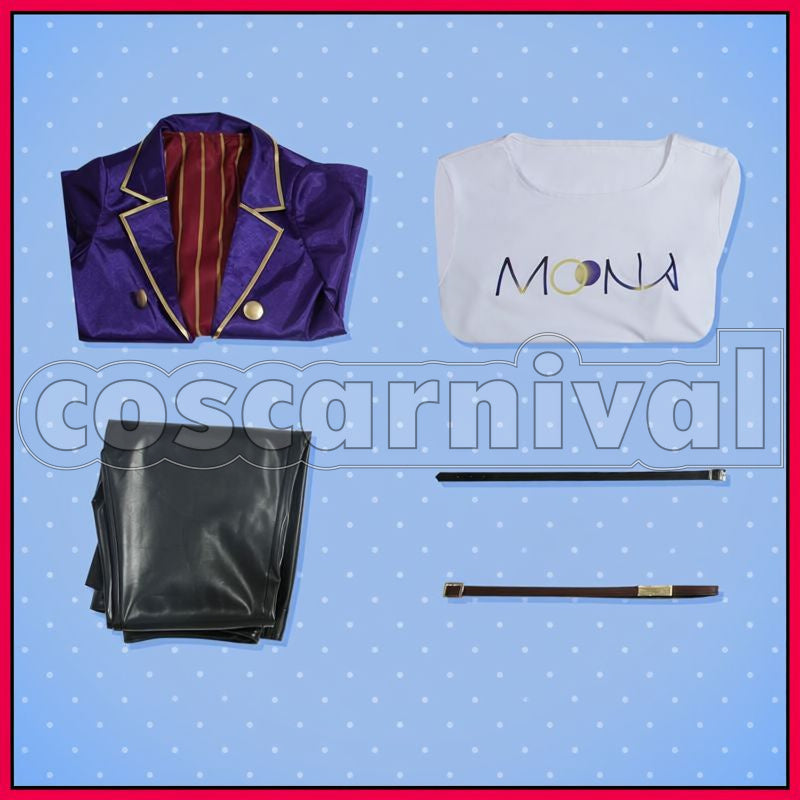 Hoshinova Cosplay cosplay costume from hololive Moona, set view