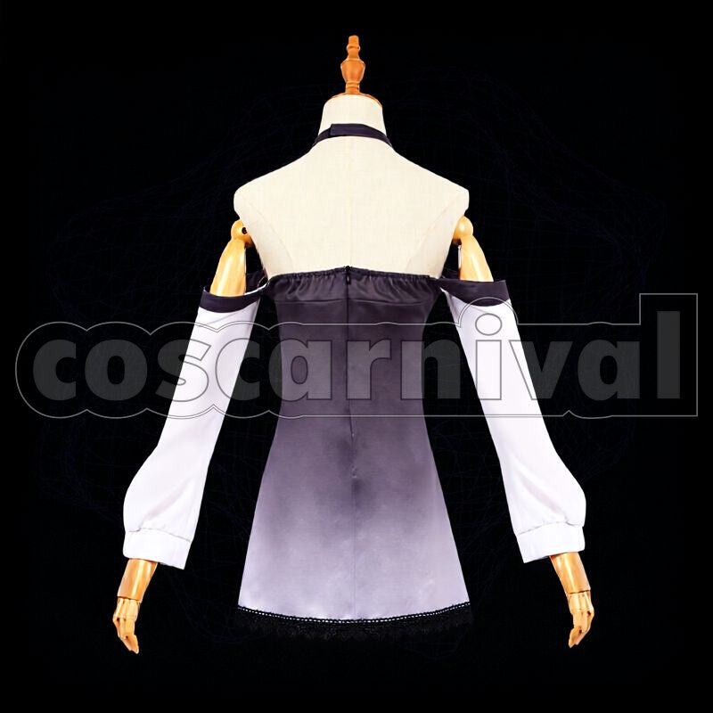 Society holoX La+ Darknesss Cosplay cosplay costume from hololive Secret, back view 2