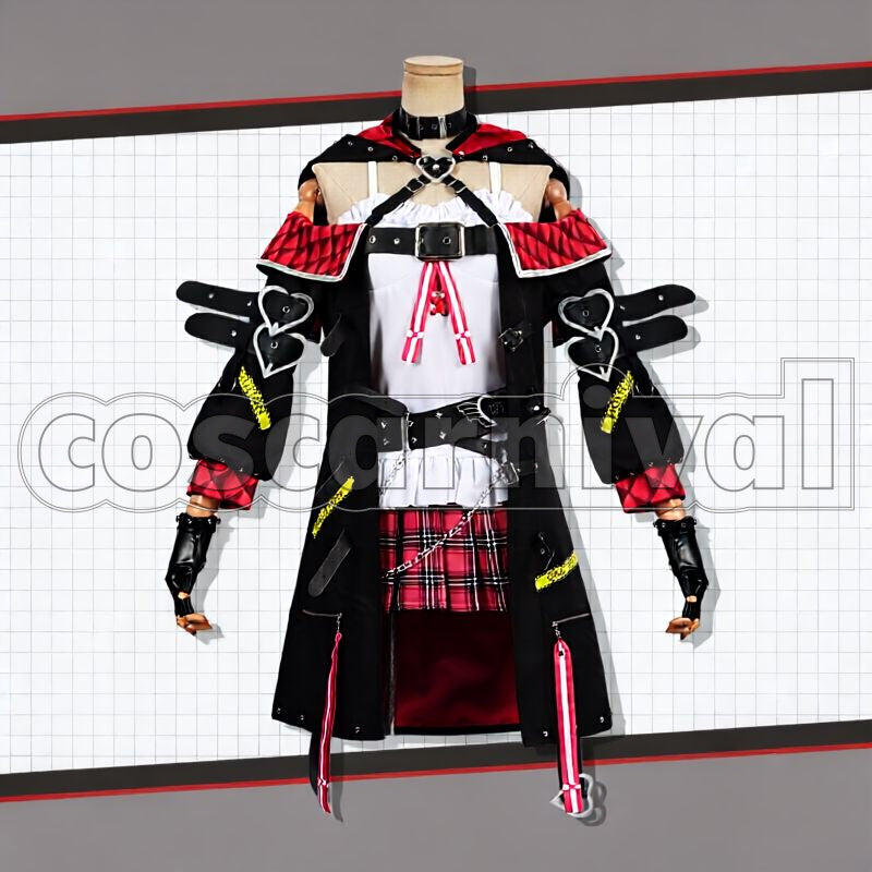 Society holoX Sakamata Chloe Cosplay cosplay costume from hololive Secret, front view 2