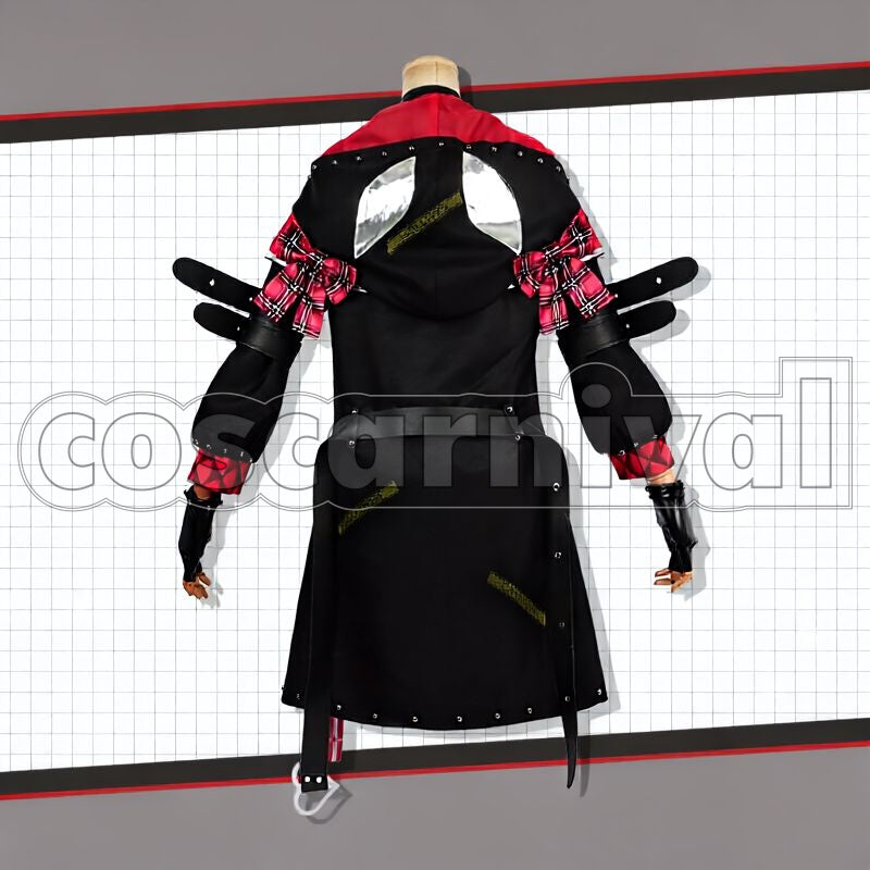 Society holoX Sakamata Chloe Cosplay cosplay costume from hololive Secret, back view 1
