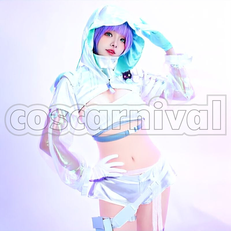 Towa Cyber-Style New Outfit Cosplay cosplay costume from hololive Tokoyami, front view 1