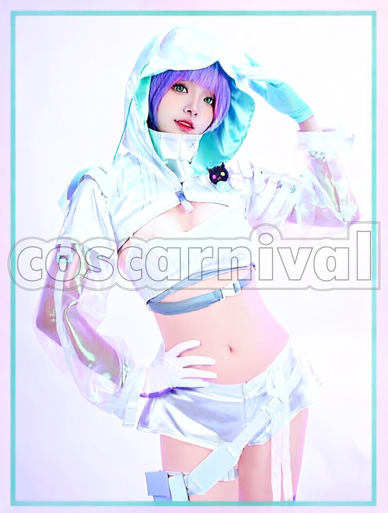 Towa Cyber-Style New Outfit Cosplay cosplay costume from hololive Tokoyami, front view 2