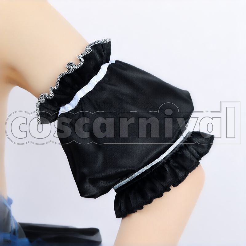 Pekora New Outfit Black Frilly Bunny Dress Cosplay cosplay costume from hololive Usada, detail 3 view 1