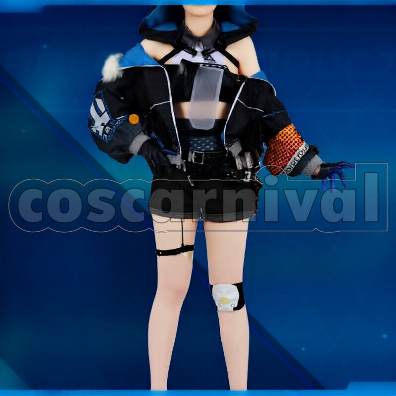 3rd Bronya Zaychik Haxxor Bunny Cosplay cosplay costume from Honkai Impact, front view 2