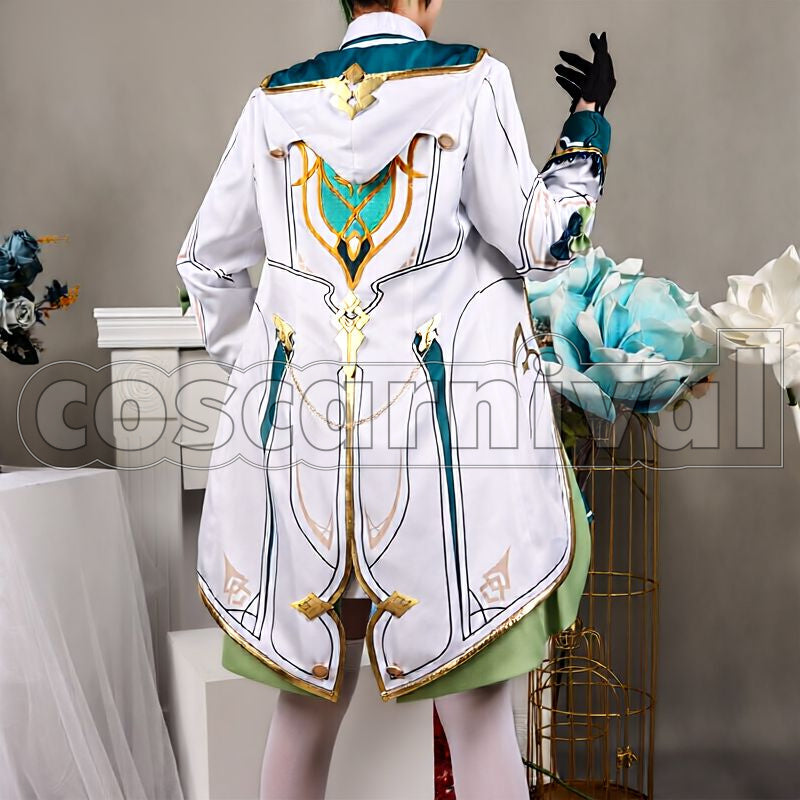3rd Theresa Apocalypse Verdant Sky Cosplay cosplay costume from Honkai Impact, back view