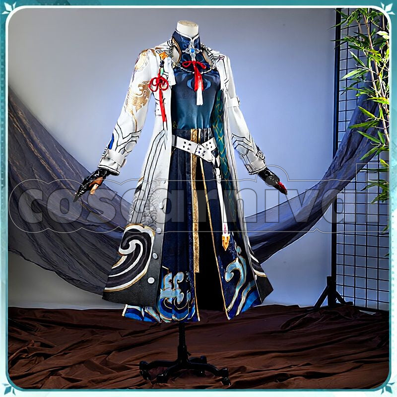 Rail Feixiao Cosplay cosplay costume from Honkai: Star, front view 4