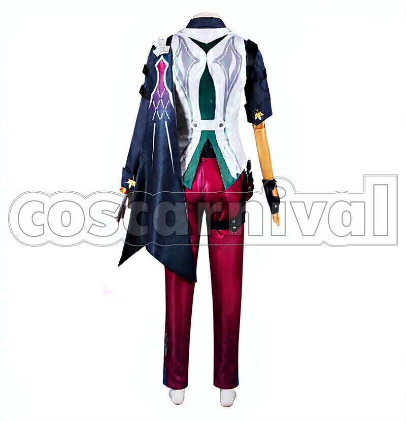Rail Gallagher Cosplay cosplay costume from Honkai: Star, back view