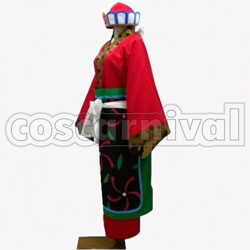 Great King Enma cosplay costume from Hozuki's Coolheadedness, side view