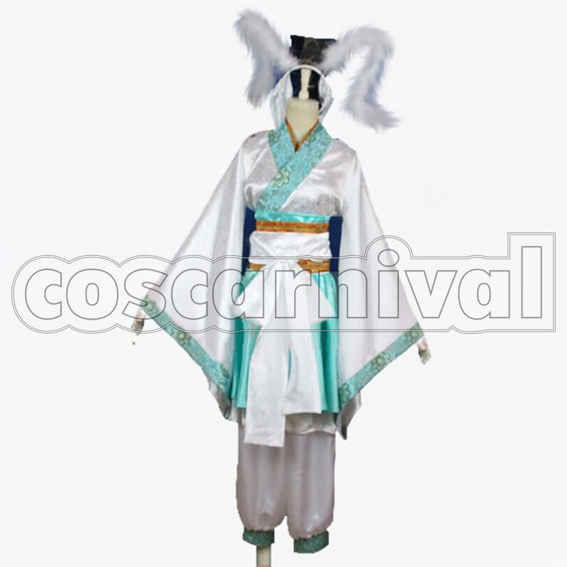 Referee cosplay costume from Hozuki's Coolheadedness Hakutaku, front view