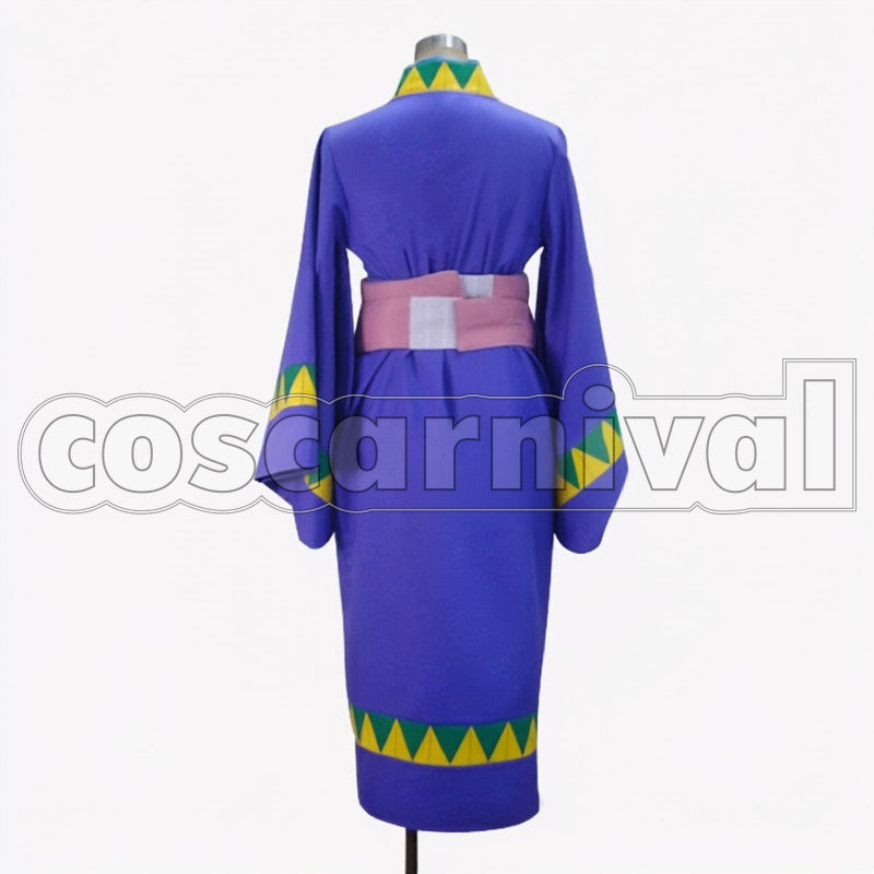 Oko Kimono cosplay costume from Hozuki's Coolheadedness, back view