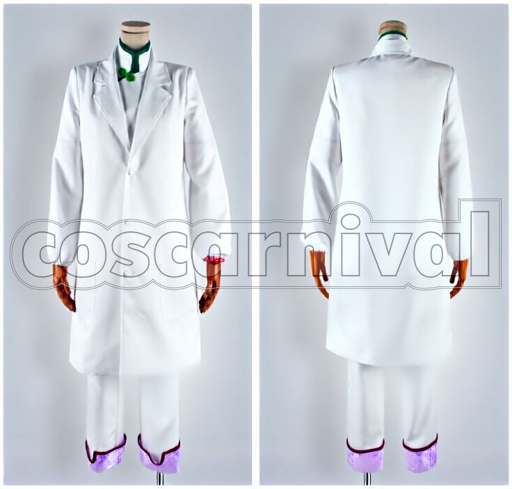 Hakutaku White Coat (Normal) Revised Edition (light purple cuffs and hems) Cosplay cosplay costume from Hozuki's Coolheadedness, detail-1